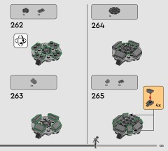 LEGO 75434 instructions page 125 – build guide