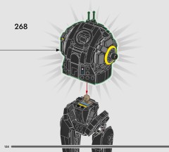 LEGO 75434 instructions page 128 – build guide