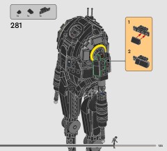 LEGO 75434 instructions page 135 – build guide