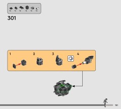 LEGO 75434 instructions page 151 – build guide