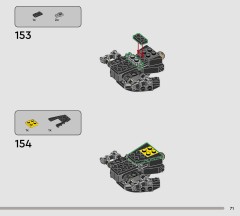 LEGO 75434 instructions page 71 – build guide