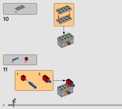 LEGO 75434 instructions page 8 – build guide