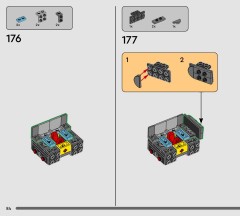 LEGO 75434 instructions page 84 – build guide