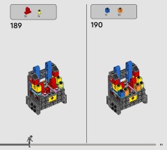 LEGO 75434 instructions page 91 – build guide