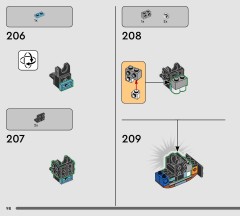 LEGO 75434 instructions page 98 – build guide