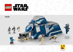 LEGO 75435 instructions page 1 – build guide