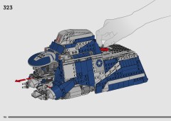 LEGO 75435 instructions page 198 – build guide