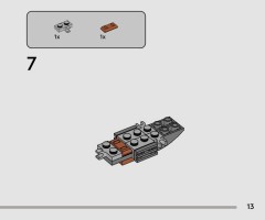 LEGO 75436 instructions page 13 – build guide