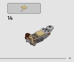 LEGO 75436 instructions page 21 – build guide