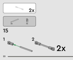 LEGO 75436 instructions page 22 – build guide
