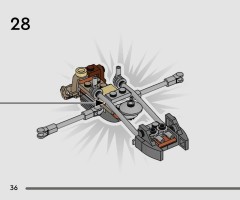 LEGO 75436 instructions page 36 – build guide