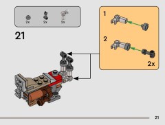 LEGO 75437 instructions page 21 – build guide
