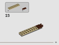 LEGO 75437 instructions page 25 – build guide