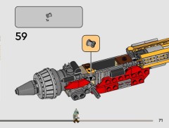 LEGO 75437 instructions page 71 – build guide