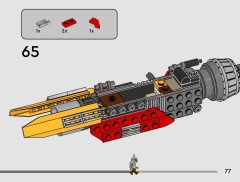 LEGO 75437 instructions page 77 – build guide