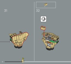 LEGO 75438 instructions page 16 – build guide