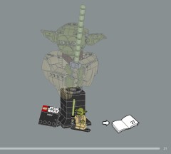 LEGO 75438 instructions page 21 – build guide