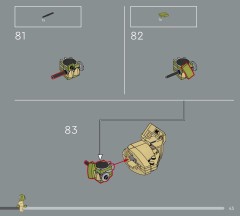 LEGO 75438 instructions page 43 – build guide