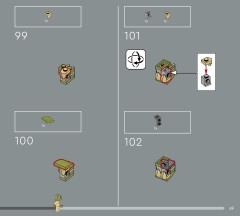 LEGO 75438 instructions page 49 – build guide