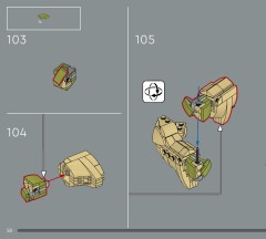 LEGO 75438 instructions page 50 – build guide