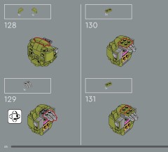 LEGO 75438 instructions page 66 – build guide