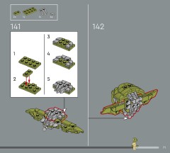 LEGO 75438 instructions page 71 – build guide