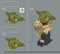 LEGO 75438 instructions page 72 – build guide
