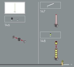 LEGO 75438 instructions page 73 – build guide