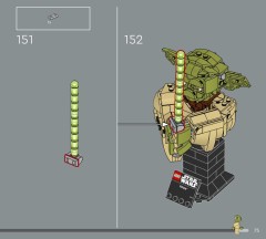 LEGO 75438 instructions page 75 – build guide