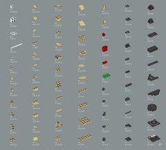 LEGO 75438 instructions page 77 – build guide