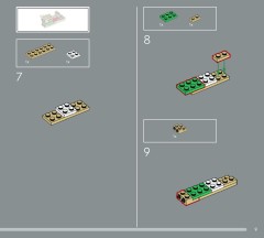 LEGO 75438 instructions page 9 – build guide
