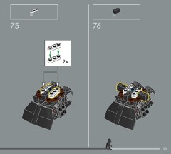 LEGO 75439 instructions page 55 – build guide