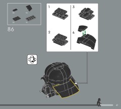 LEGO 75439 instructions page 61 – build guide