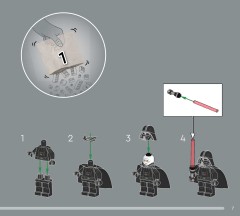 LEGO 75439 instructions page 7 – build guide