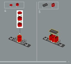 LEGO 75439 instructions page 9 – build guide