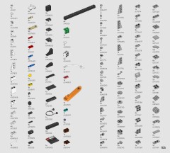 LEGO 75440 instructions page 105 – build guide