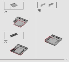 LEGO 75440 instructions page 47 – build guide