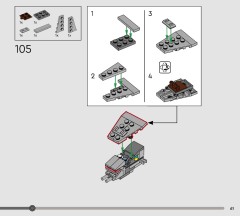 LEGO 75440 instructions page 61 – build guide