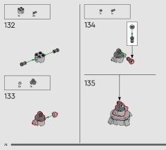 LEGO 75440 instructions page 72 – build guide