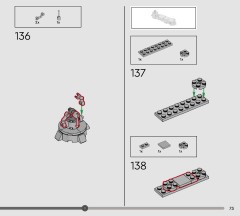 LEGO 75440 instructions page 73 – build guide