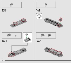 LEGO 75440 instructions page 74 – build guide