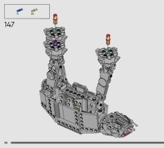 LEGO 75440 instructions page 78 – build guide