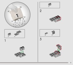 LEGO 75440 instructions page 9 – build guide