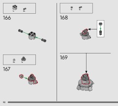 LEGO 75440 instructions page 92 – build guide