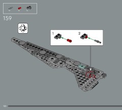 LEGO 75441 instructions page 122 – build guide