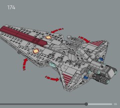 LEGO 75441 instructions page 135 – build guide