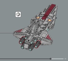 LEGO 75441 instructions page 137 – build guide