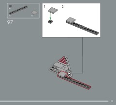 LEGO 75441 instructions page 73 – build guide