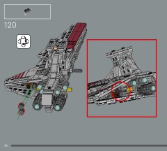 LEGO 75441 instructions page 92 – build guide