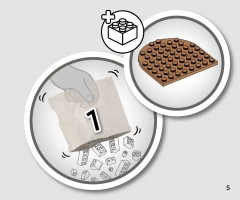 LEGO 75443 instructions page 5 – build guide